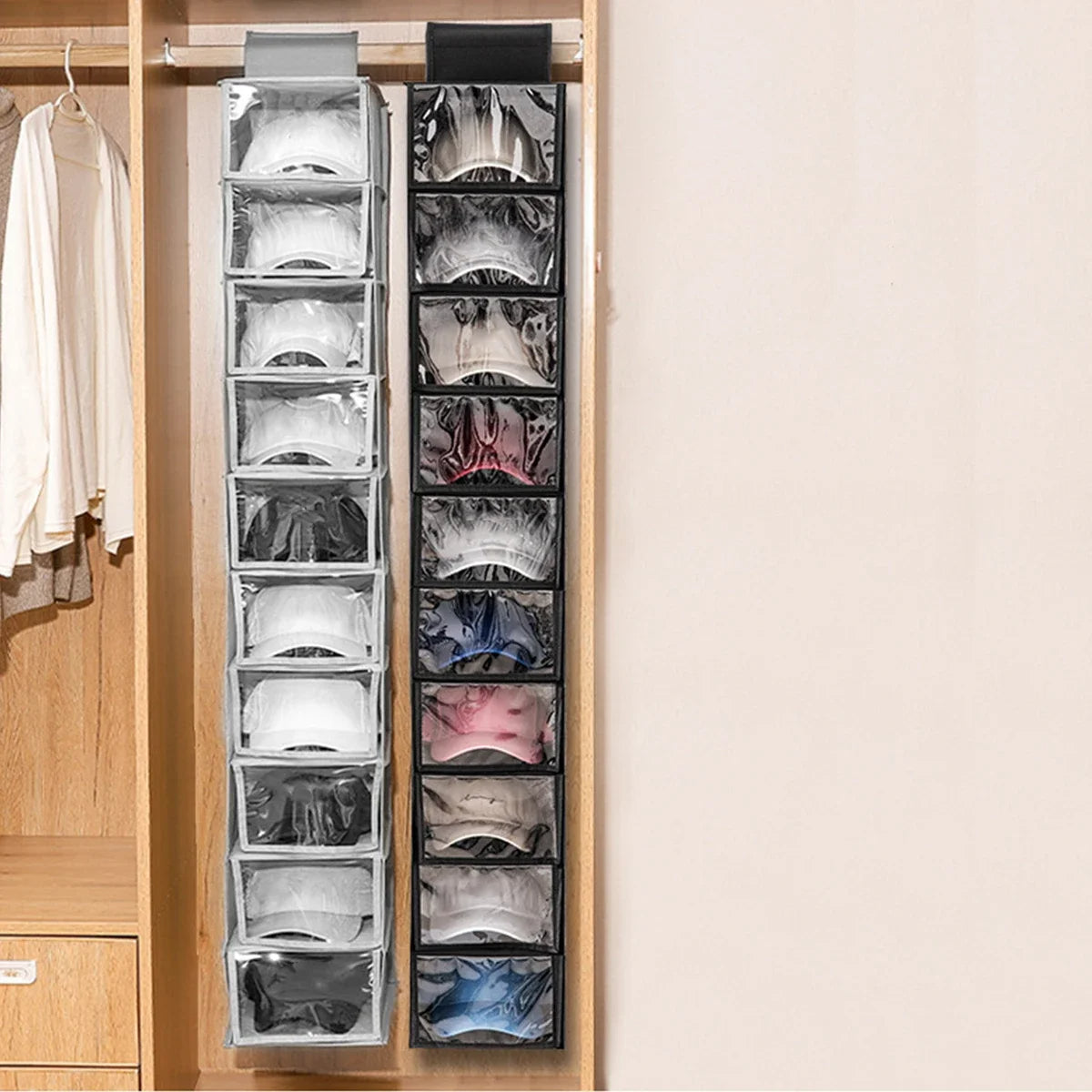 Hat Rack Hanging Closet Organizer