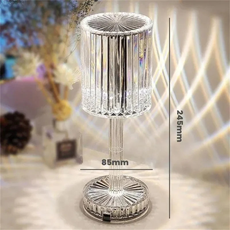 Diamond Crystal Table Lamp