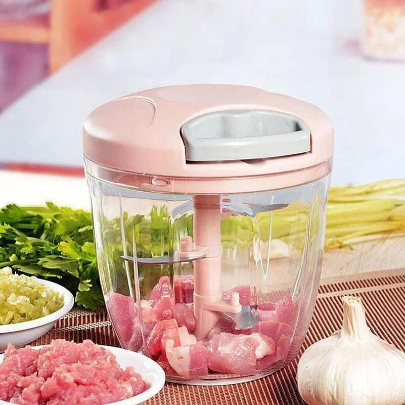 Manual Meat Mincer Garlic Chopper