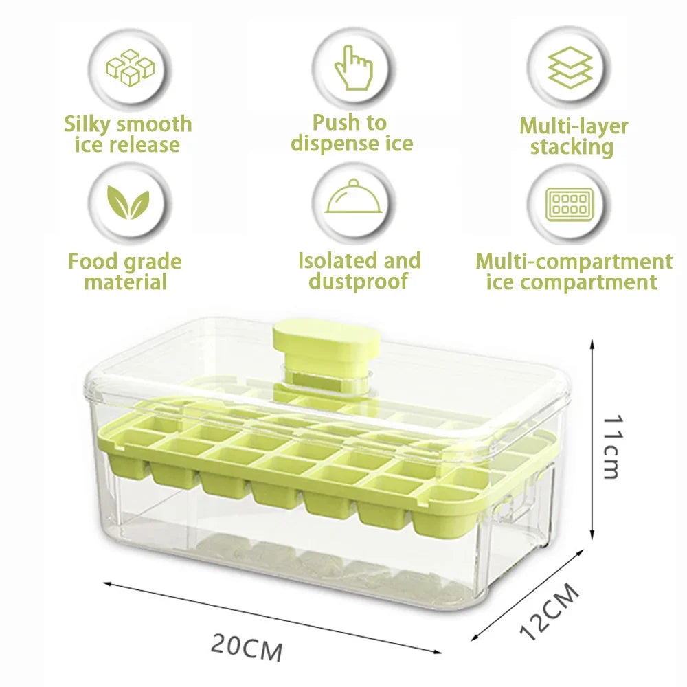 Silicone Ice Cube Tray